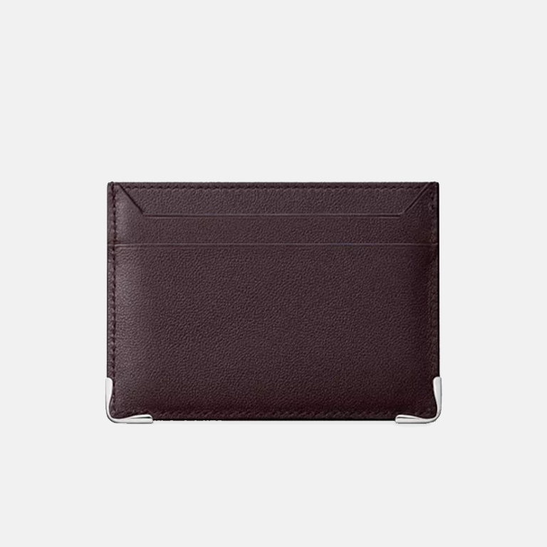 Must de Cartier Leather Card Holder back
