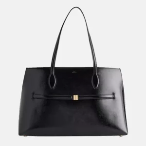 Naplack Lounge Leather Tote Bag front