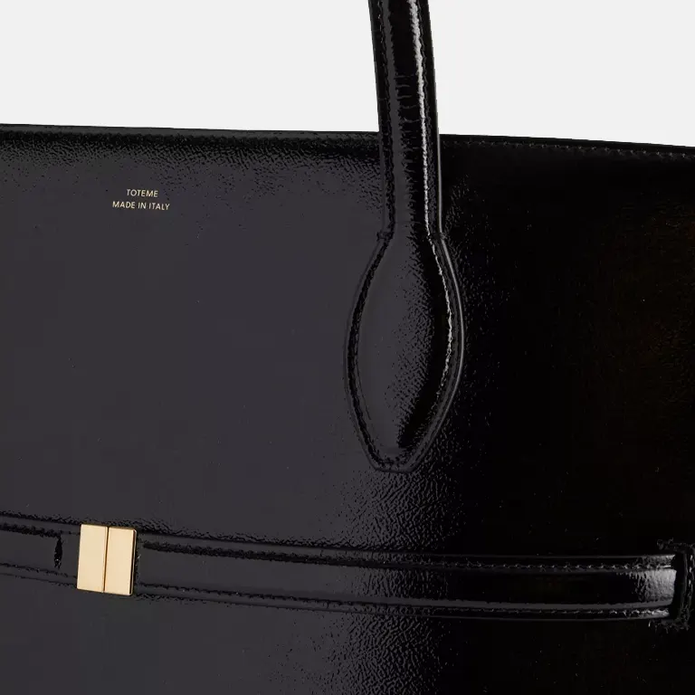 Naplack Lounge Leather Tote Bag toteme