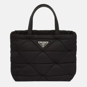 Padded Re-Nylon tote bag front