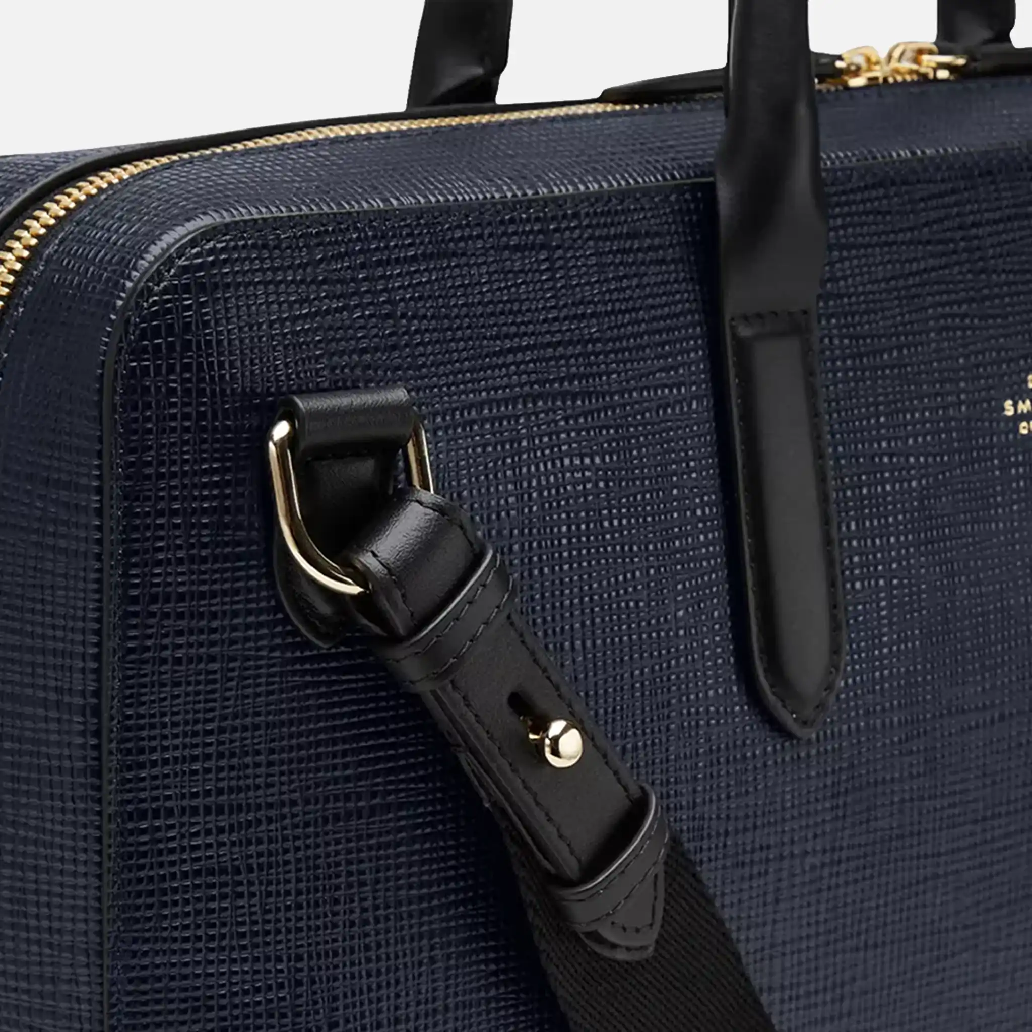 Panama Slim Leather Briefcase close