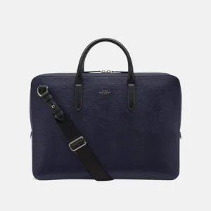 Panama Slim Leather Briefcase front