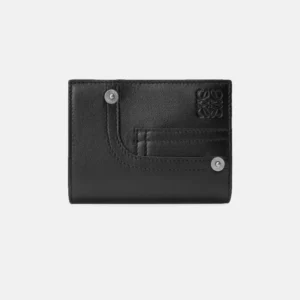 Panta Leather Compact Wallet front