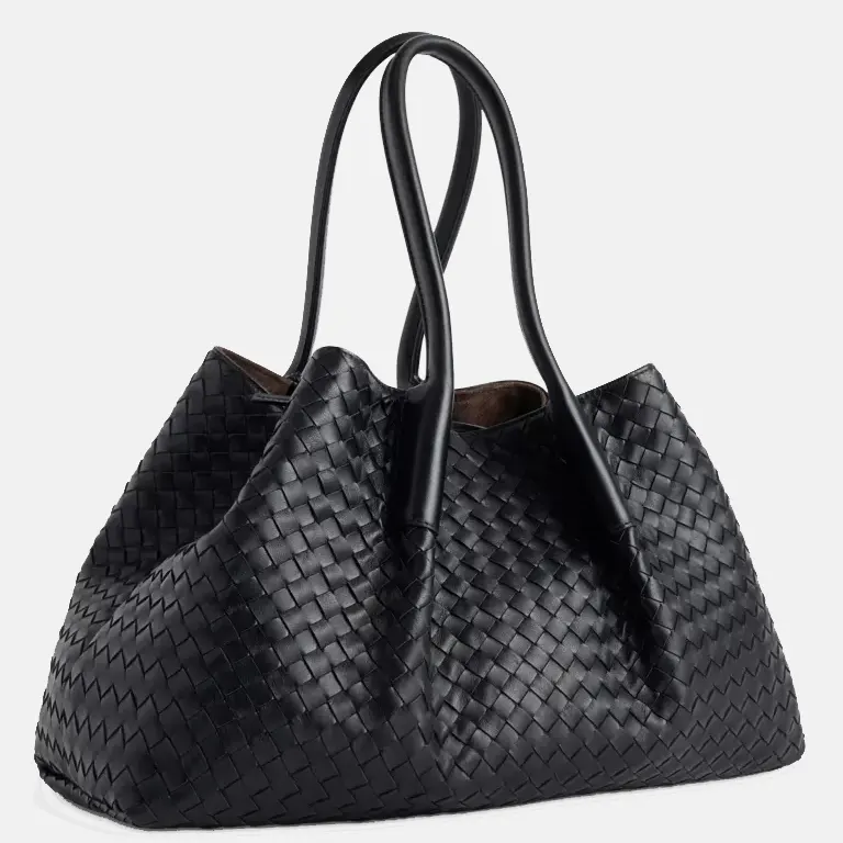 Pinacoteca Reversible Leather Shoulder Bag back