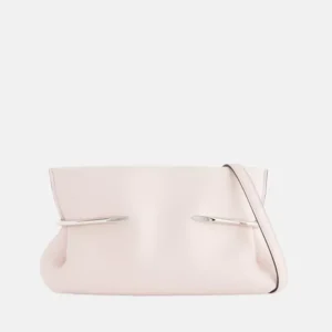 Pinch Engraved Leather Clutch Bag front