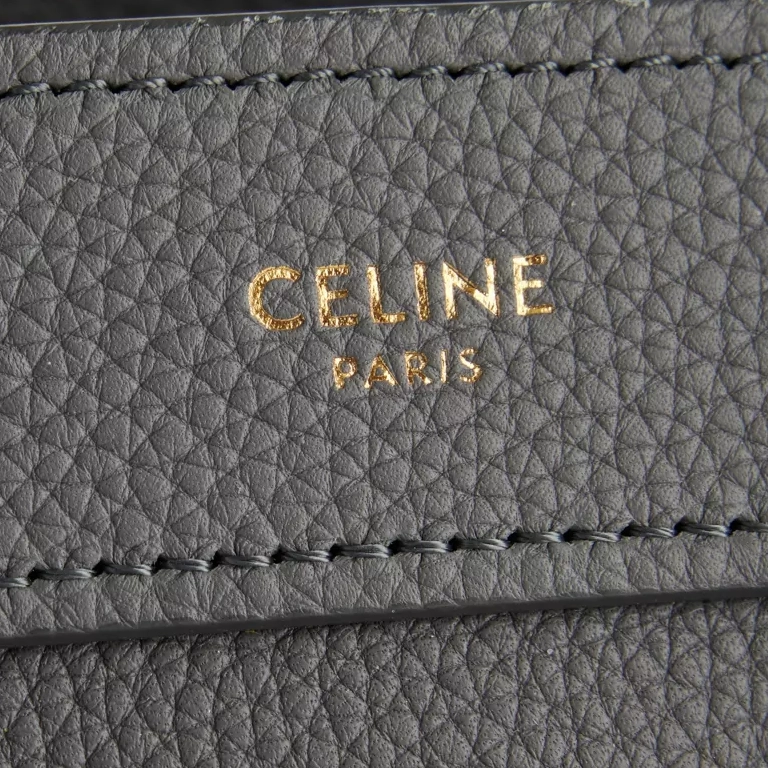 Pre-Loved Celine Nano Luggage Leather Tote Bag clode