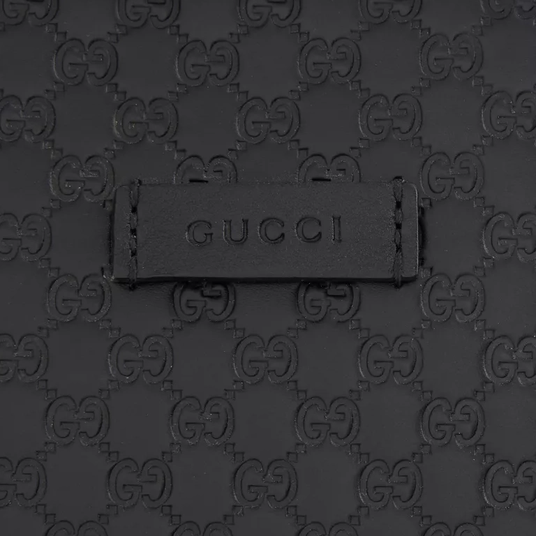 Pre-Loved Gucci Micro GG Canvas Tote Bag close