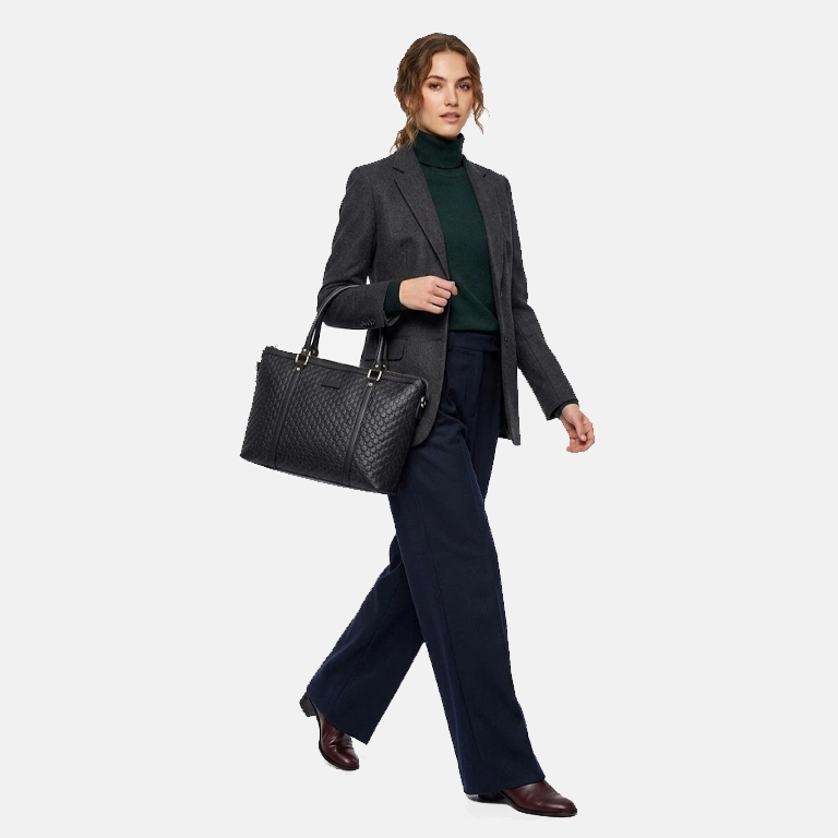 Pre-Loved Gucci Micro GG Canvas Tote Bag model