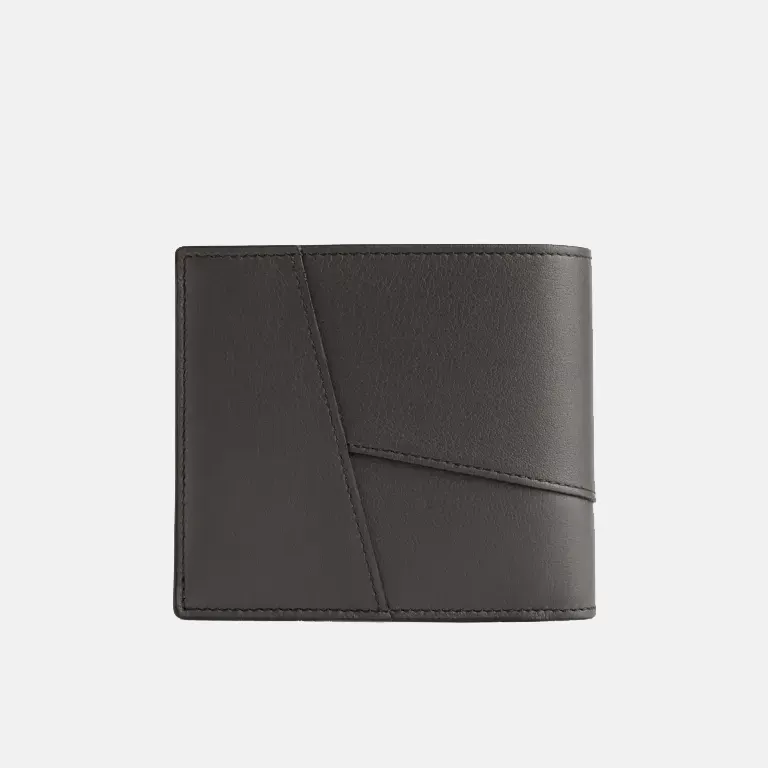 Puzzle Bifold Leather Wallet back
