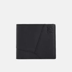 Puzzle Edge leather wallet front