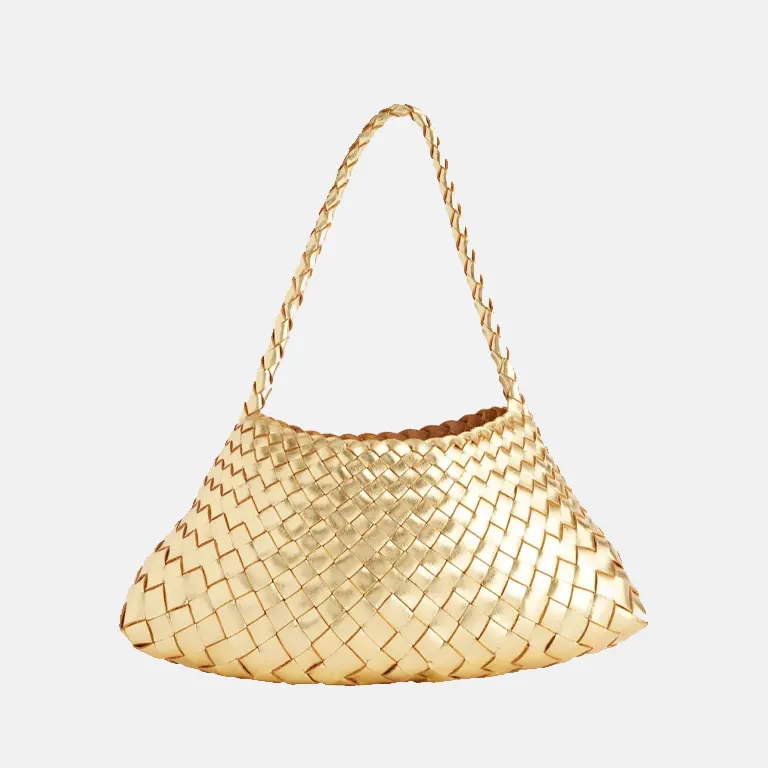rosanna-gold-leather-bag