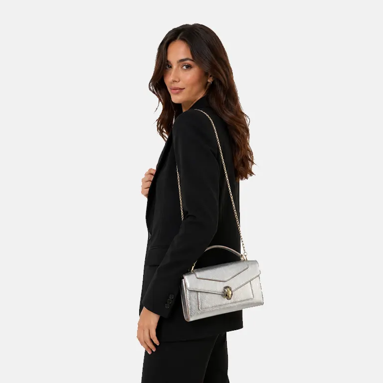 Serpenti Forever leather cross-body bag ,odel