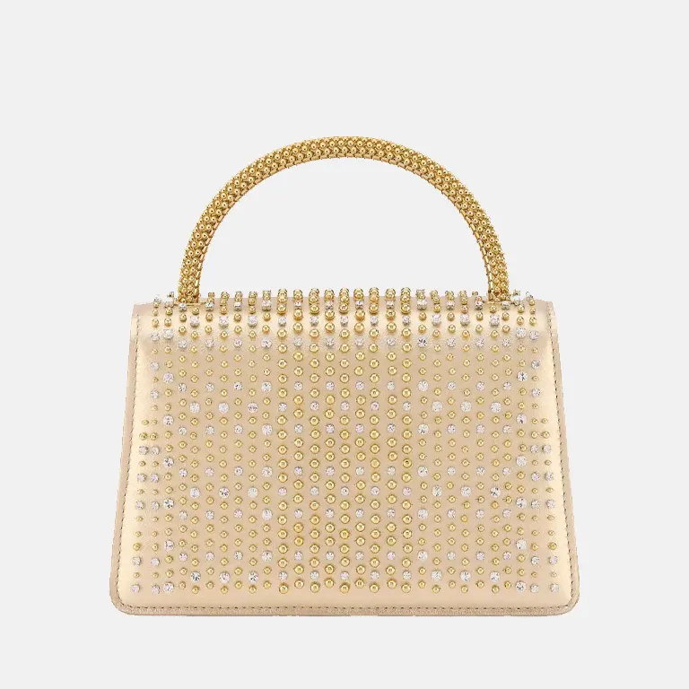 Serpenti Pallini Mini Leather Top-Handle Bag back