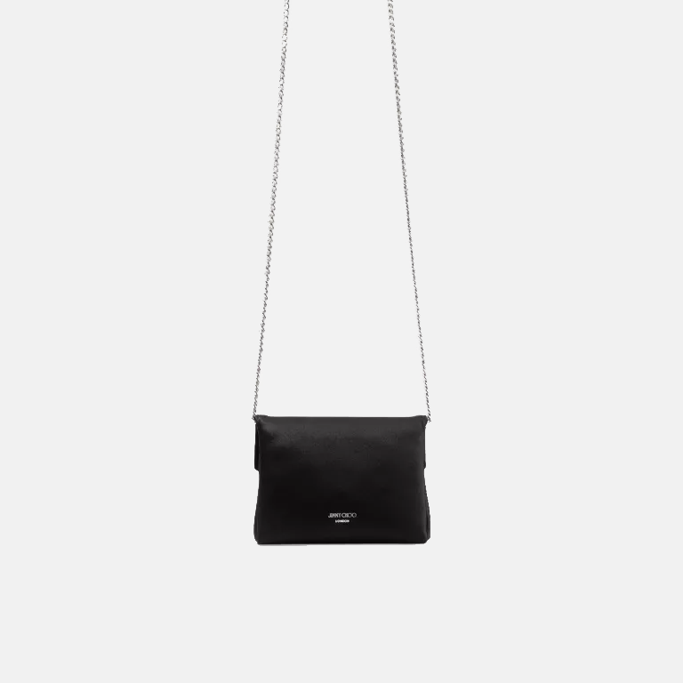Soft Satin Card Holder with Chain long