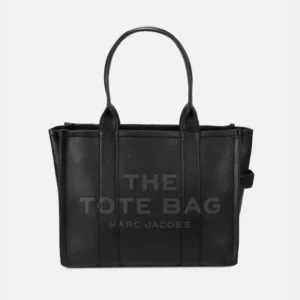 The Leather Large Tote Bag front