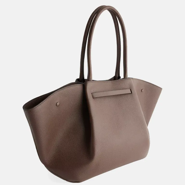The New York Leather Tote Bag back