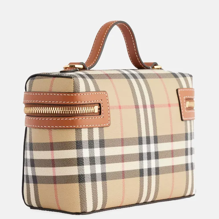 Vanity Faux-Leather Cross Body Bag back