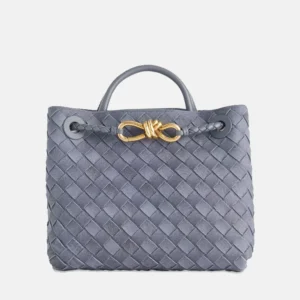 Andiamo Small Suede Tote Bag front