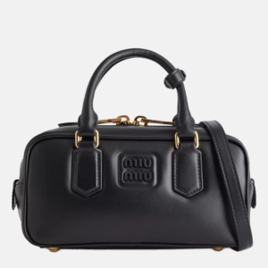 Arcadie Leather Top Handle Bag fronr