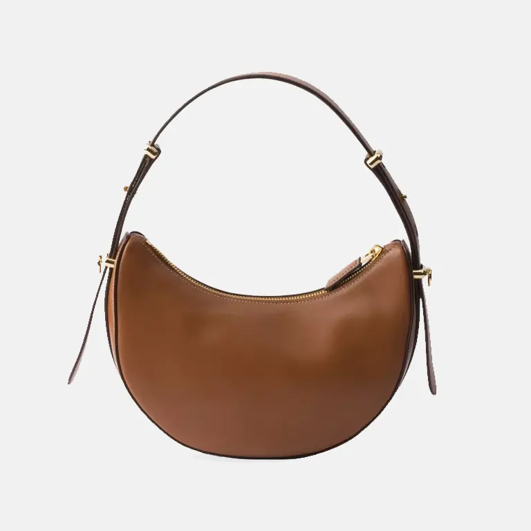 Arqué Mini Leather Shoulder Bag back