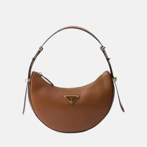 Arqué Mini Leather Shoulder Bag front