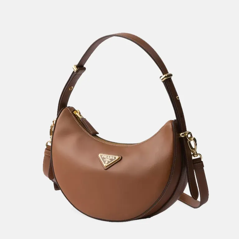Arqué Mini Leather Shoulder Bag side