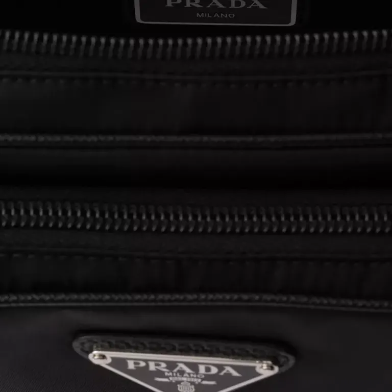 Logo-Plaque Re-Nylon Belt Bag close