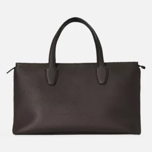 Marcel Leather Top-Handle Bag front