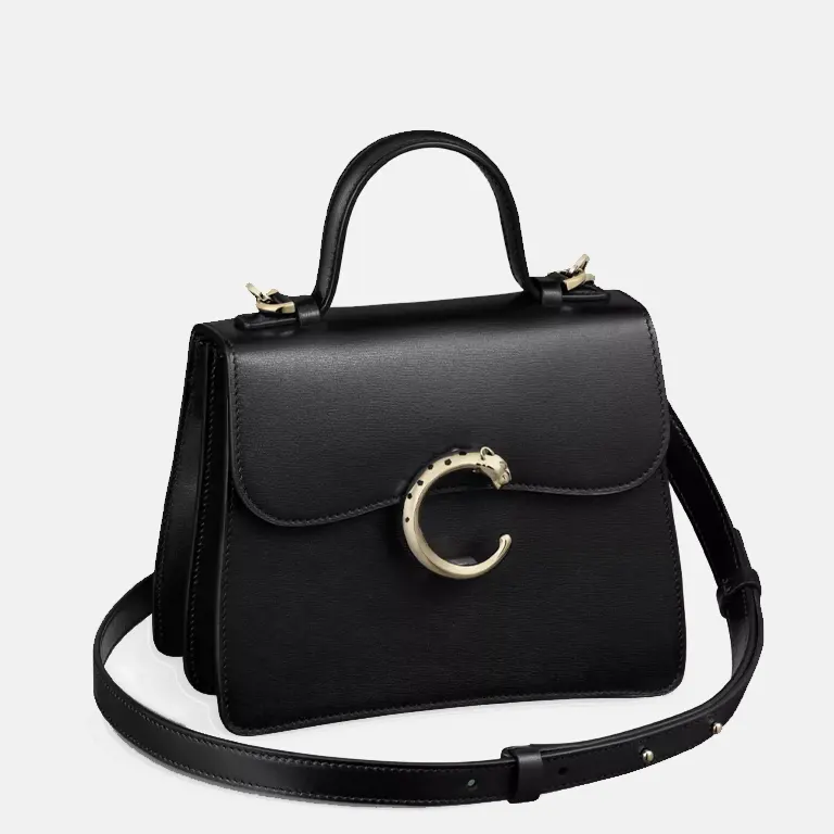 panthere-mini-black-leather-cross-body-bag