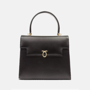 Traviata leather tote bag front