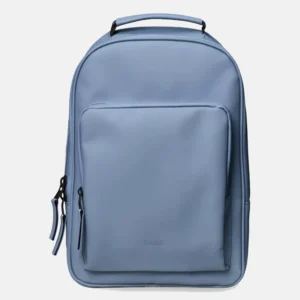 Book Daypack Coated Blue Backpack