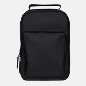 Book coated-shell backpack