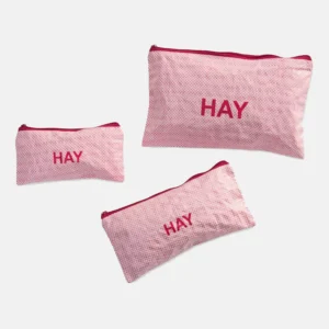 Candy Mono Plastic Wash Bag Set Of Three