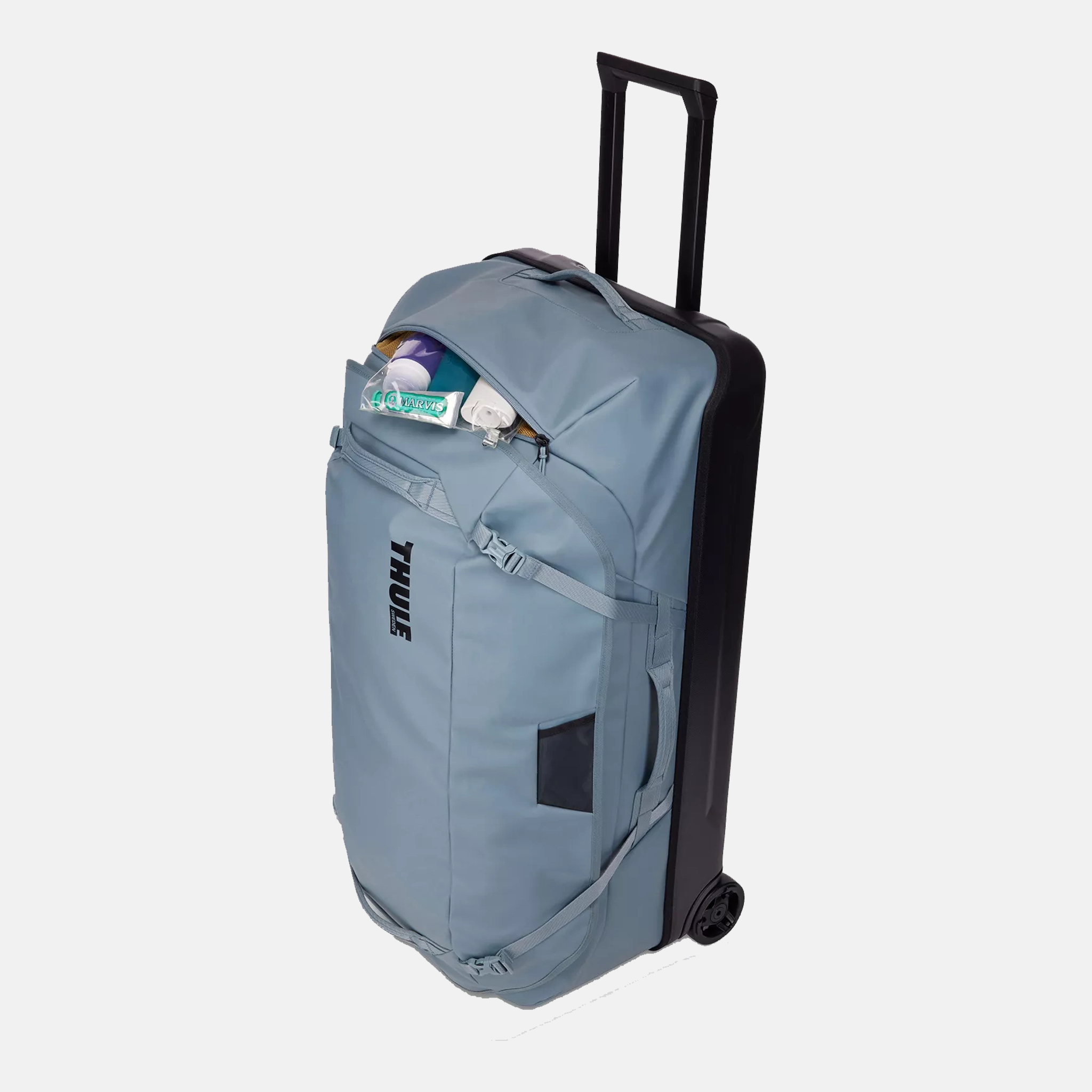 Chasm woven duffel suitcase