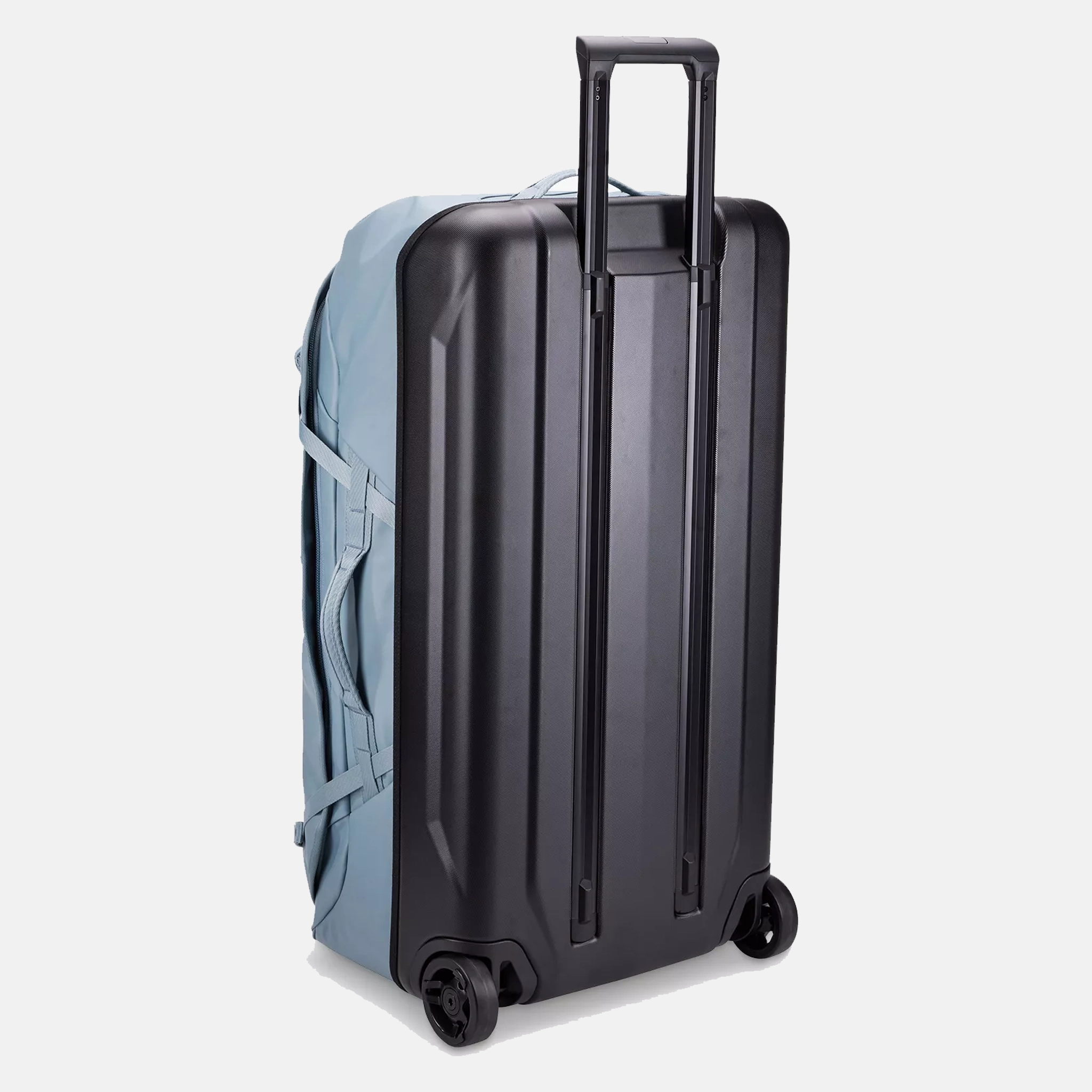 Chasm woven rolling duffel suitcase Back