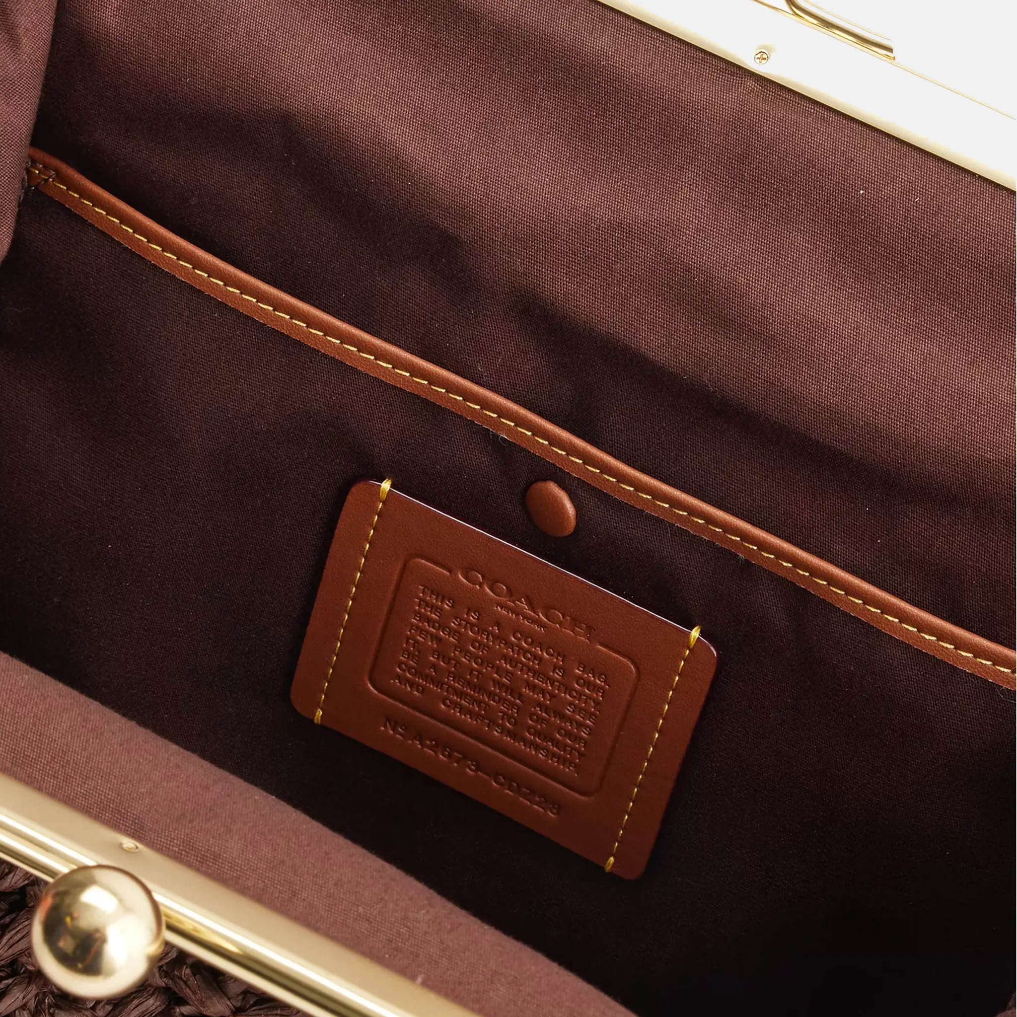 Coach Kisslock Bag