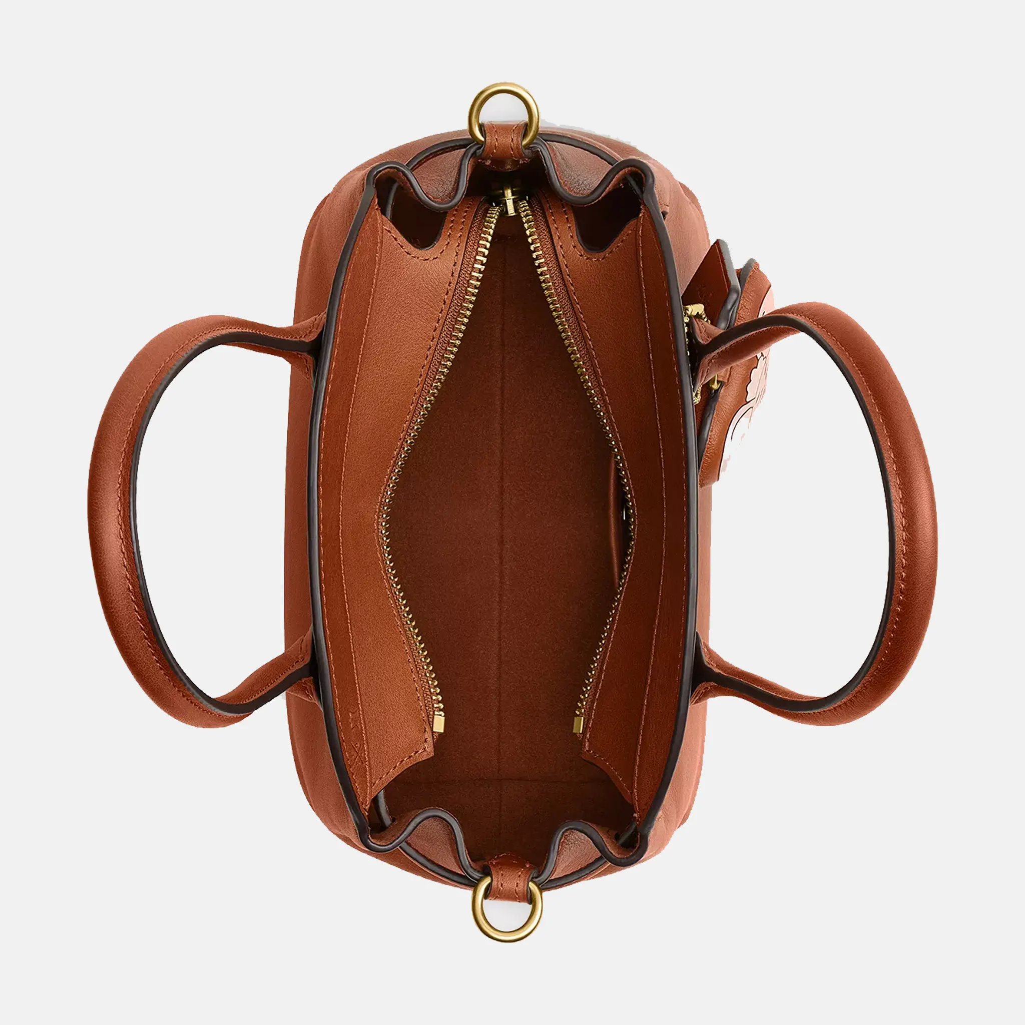 Coach x Brain Dead Empire 21 Burnished Leather Carryall Bag