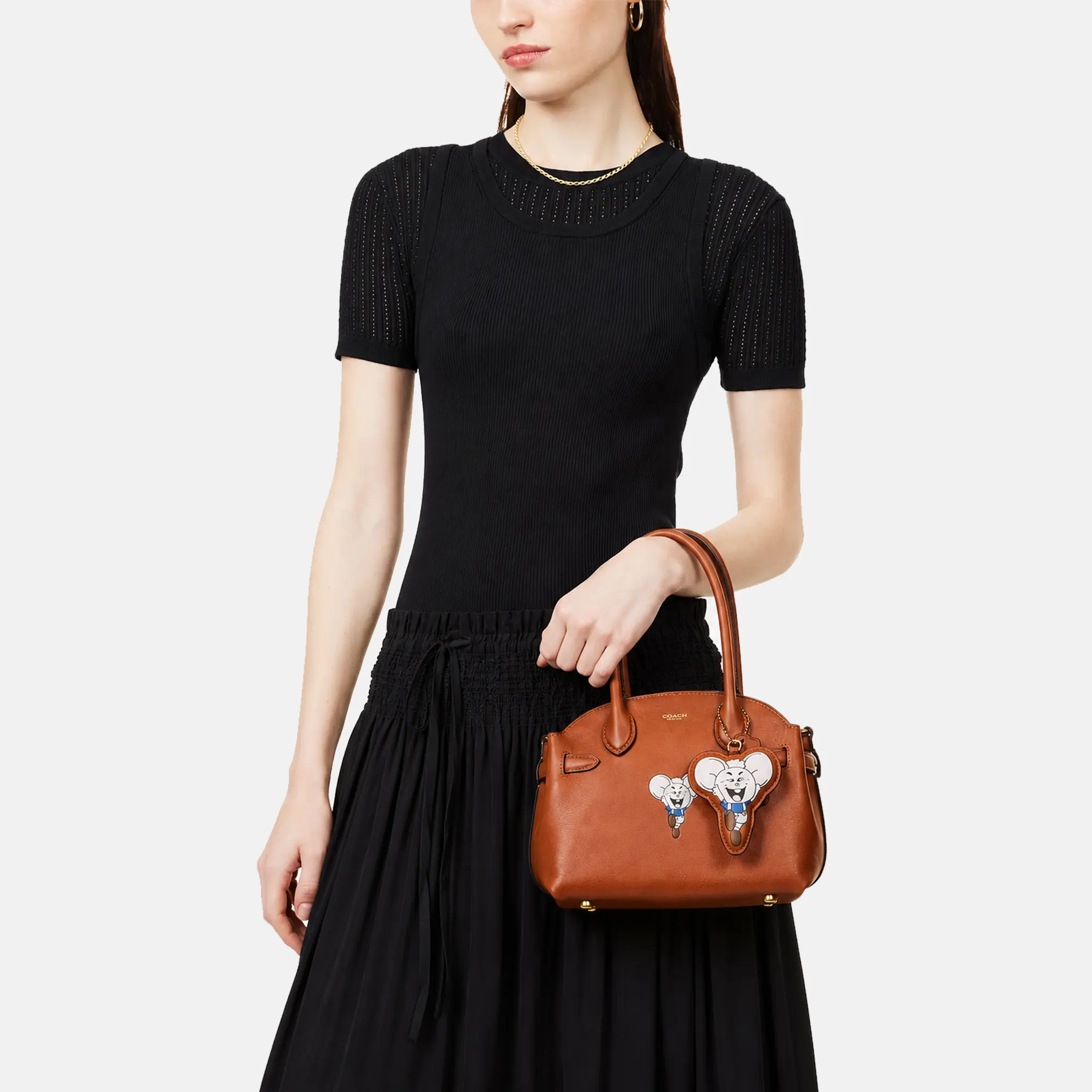Coach x Brain Dead Empire 21 Burnished Printed Leather Carryall Bag
