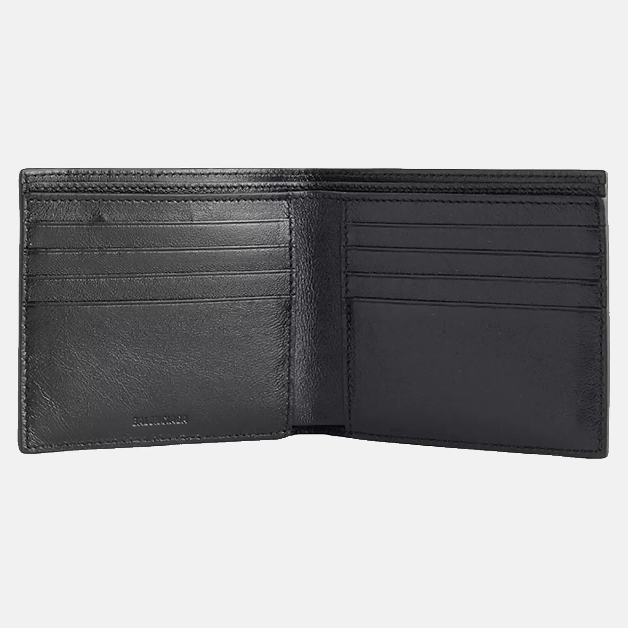 Credit Square Folded Leather Wallet