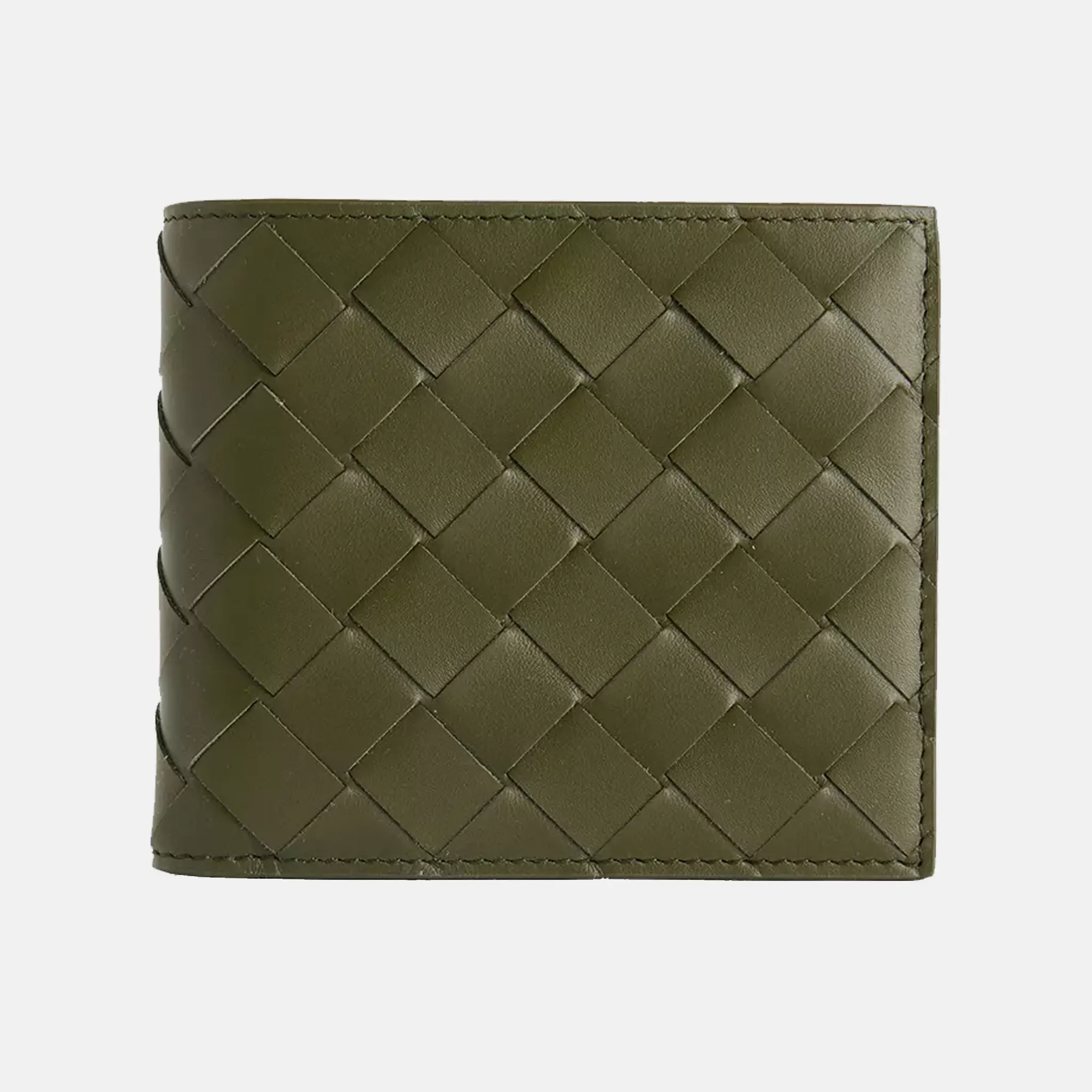 Intrecciato bifold wallet