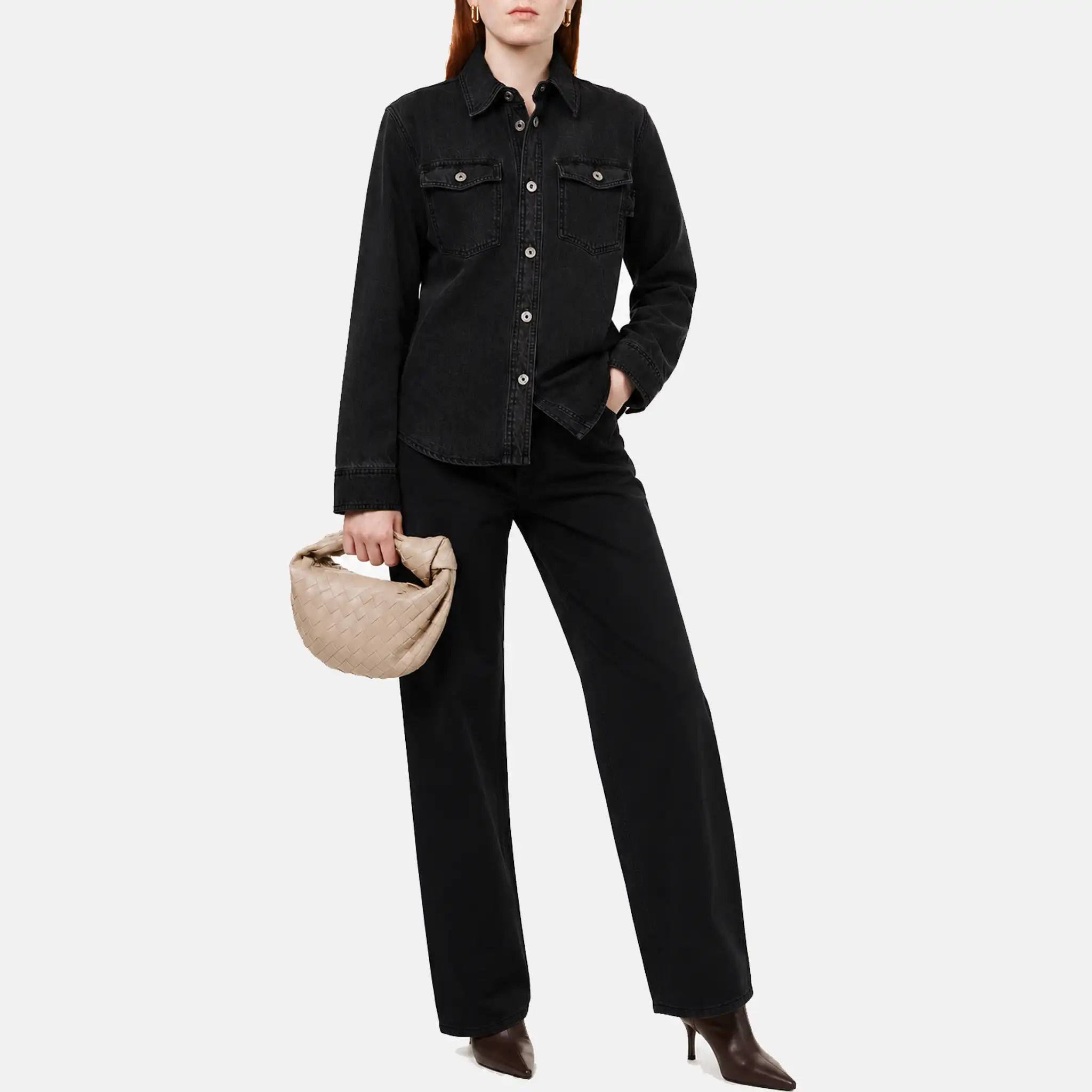 Jodie Mini Leather Top-Handle bag