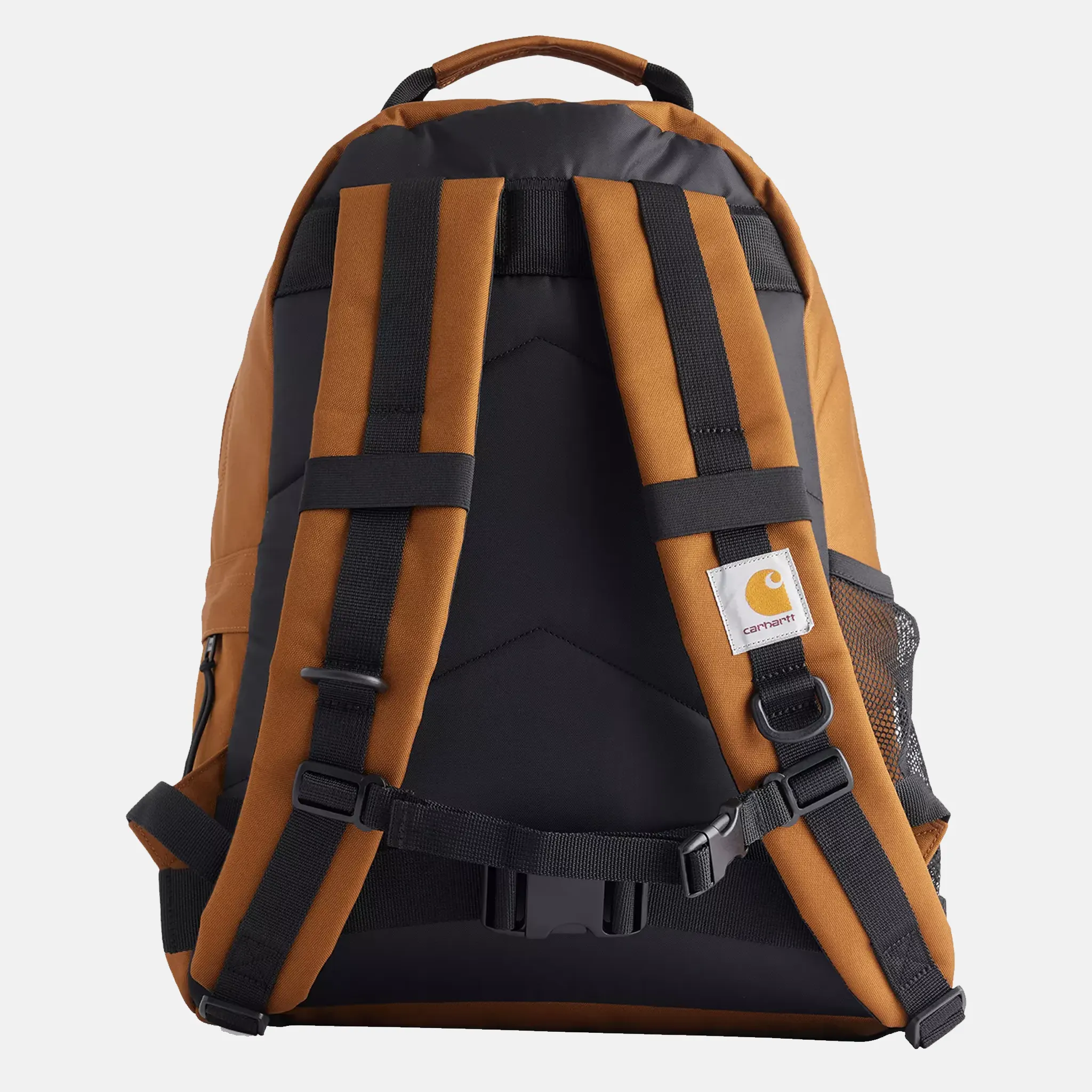 Kickflip Logo-Patch Woven Backpack Back