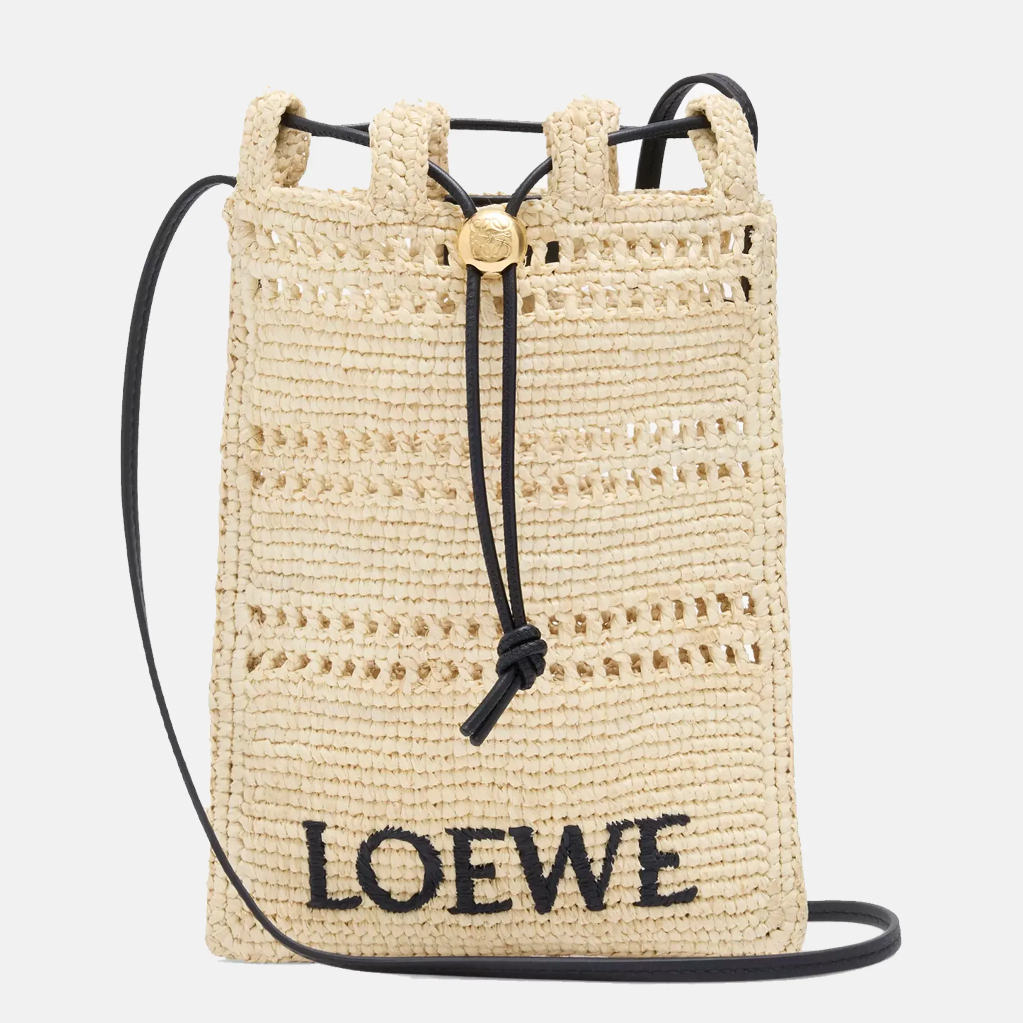 Loewe x Paulas Ibiza Drawstring Pocket Bag