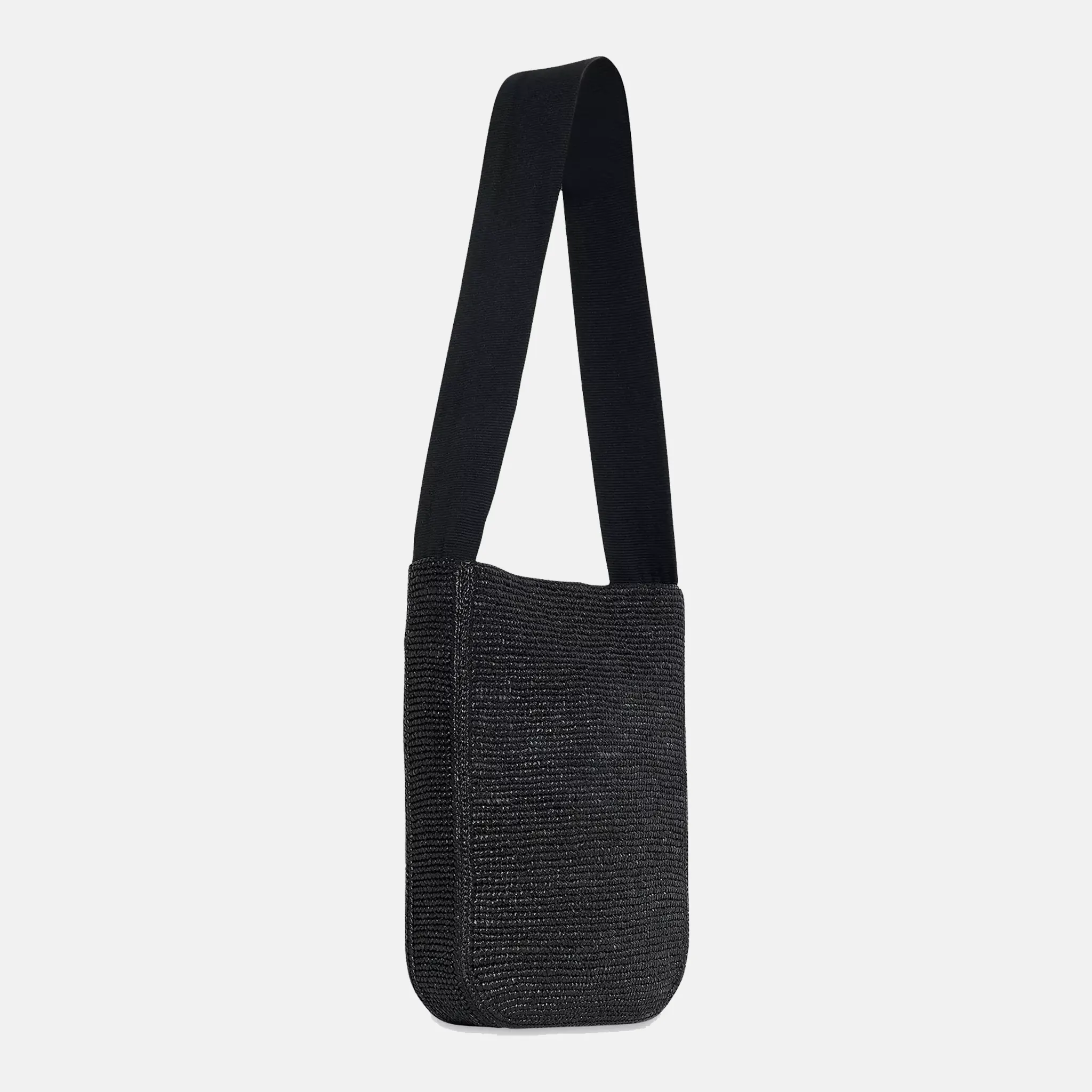 Lori Raffia Shoulder Bag Back
