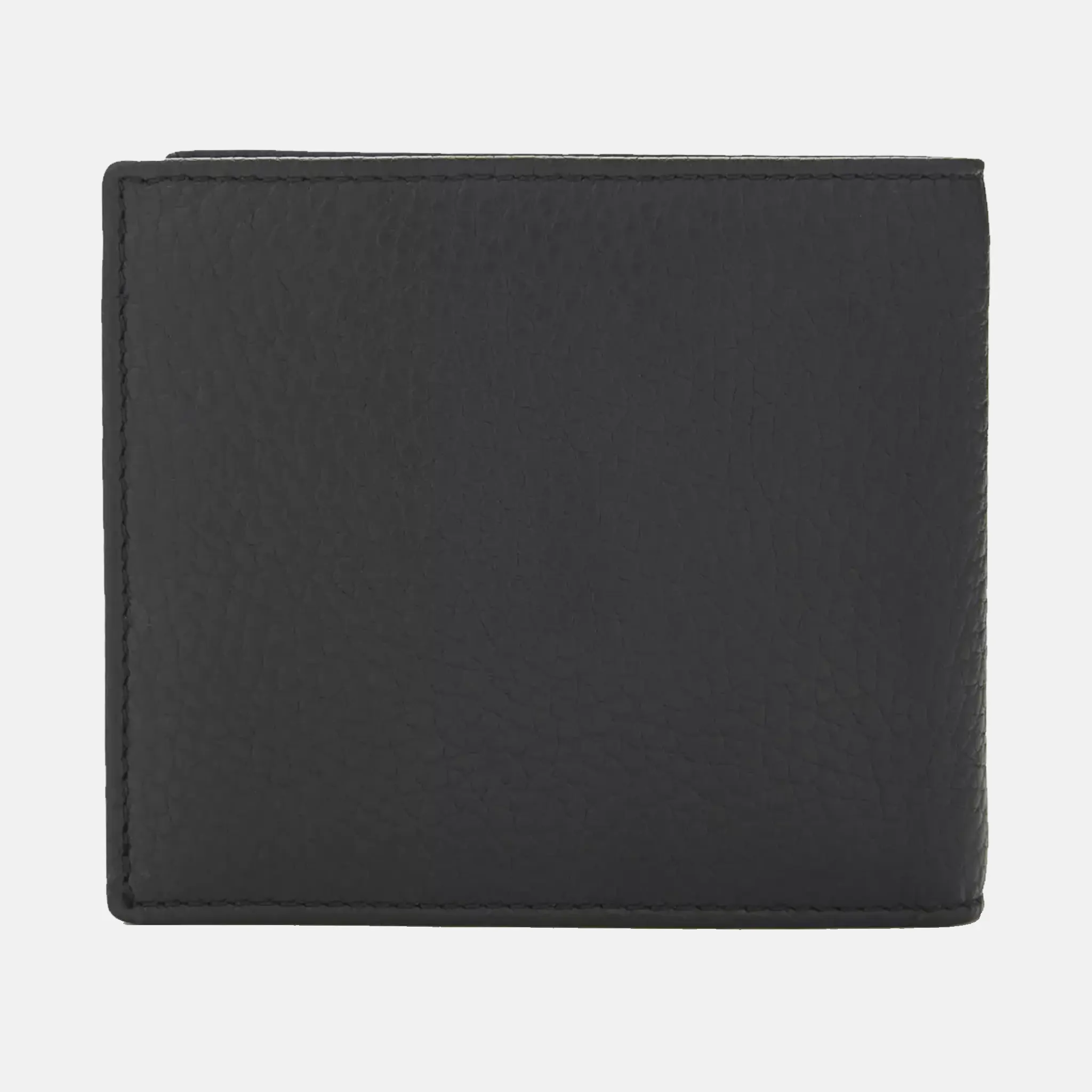 Milano grained leather billfold wallet Back
