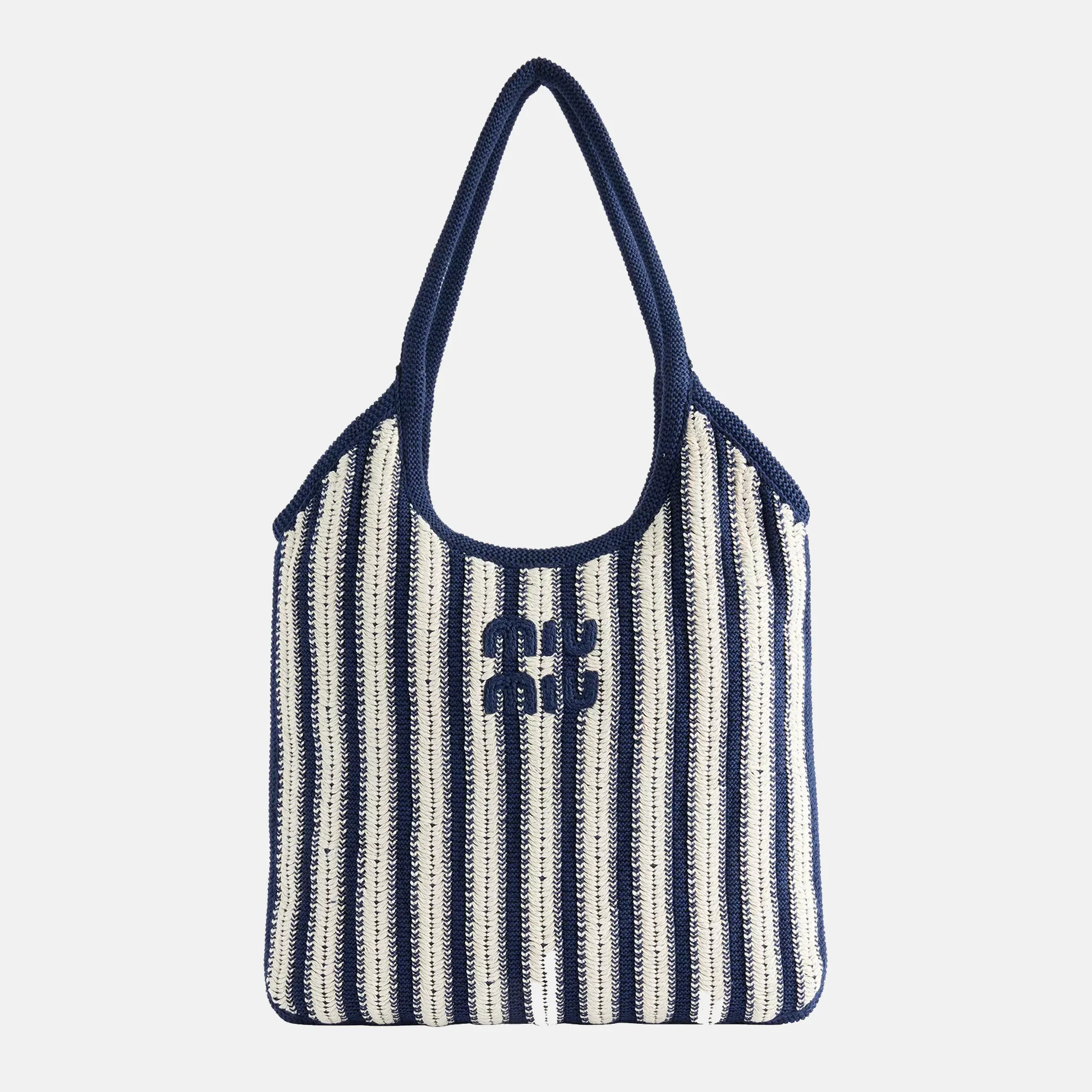 Miu Miu Ivy Crochet Tote Bag