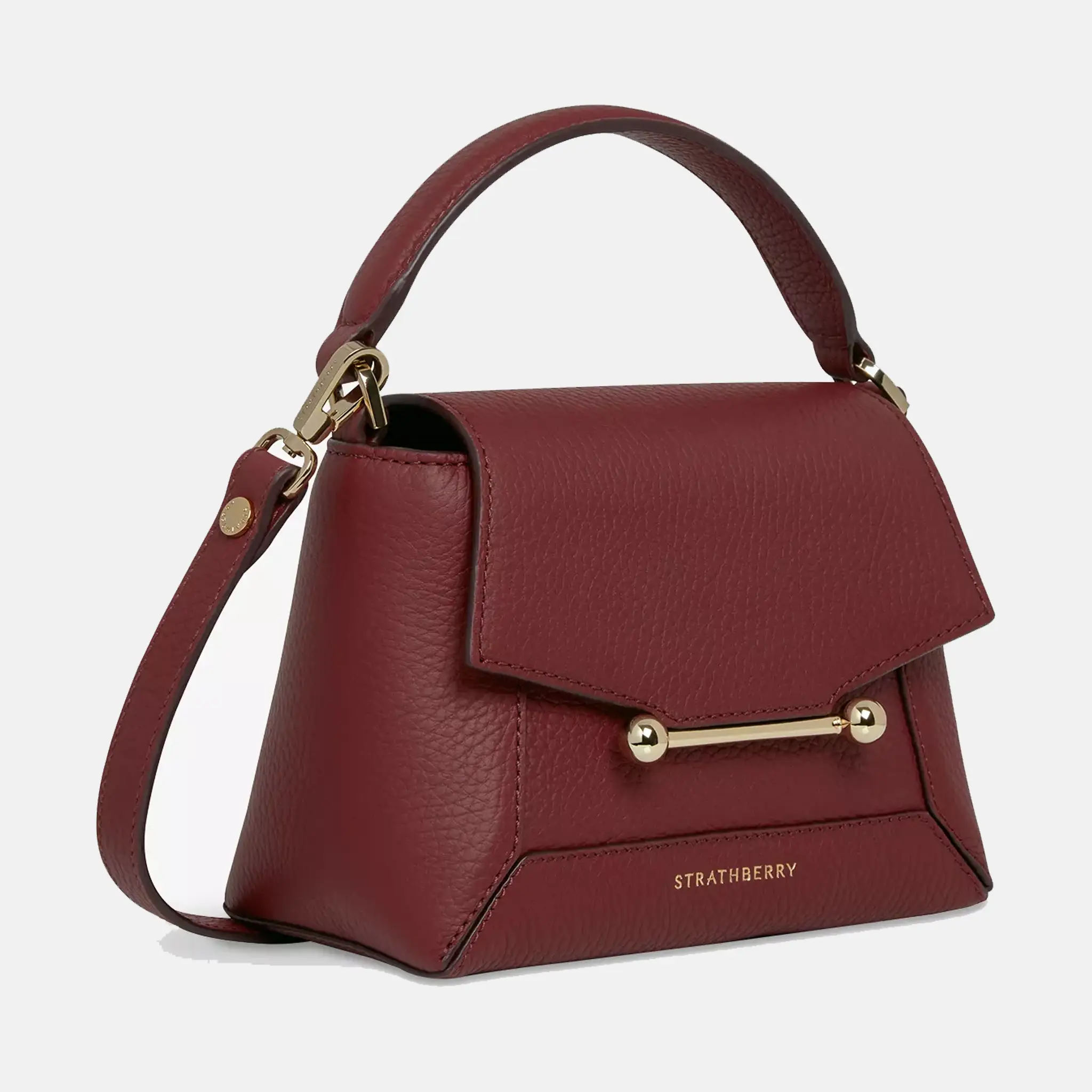 Mosaic Nano leather top bag