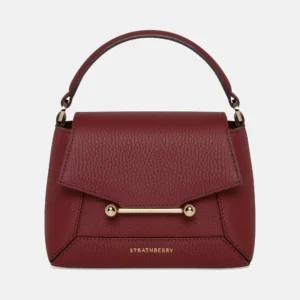 Mosaic Nano leather top handle bag