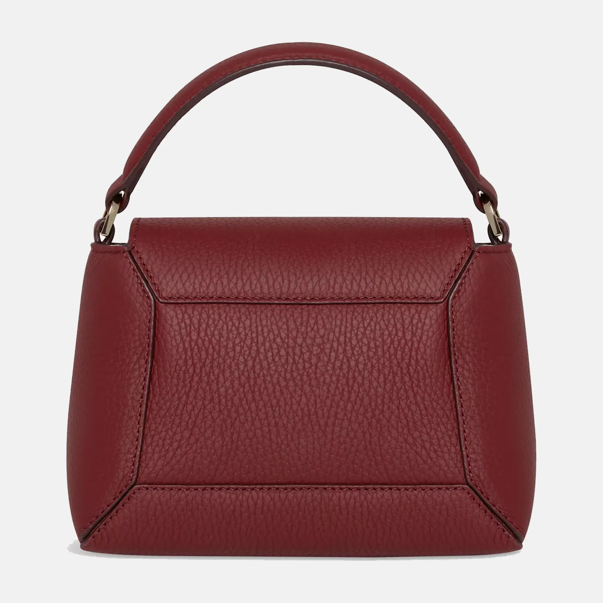 Mosaic Nano leather top-handle bag Back
