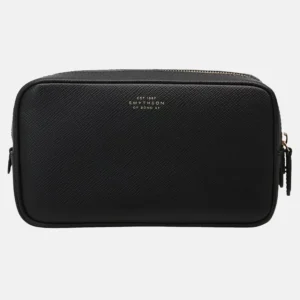 Panama Black Double Washbag